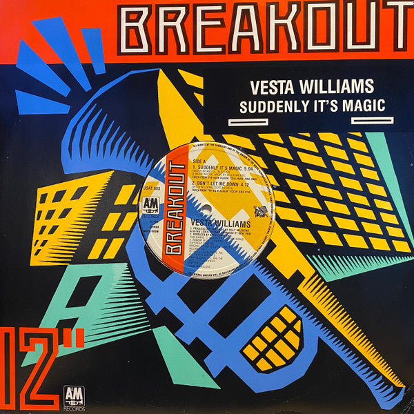 Vesta Williams : Suddenly It's Magic (12")