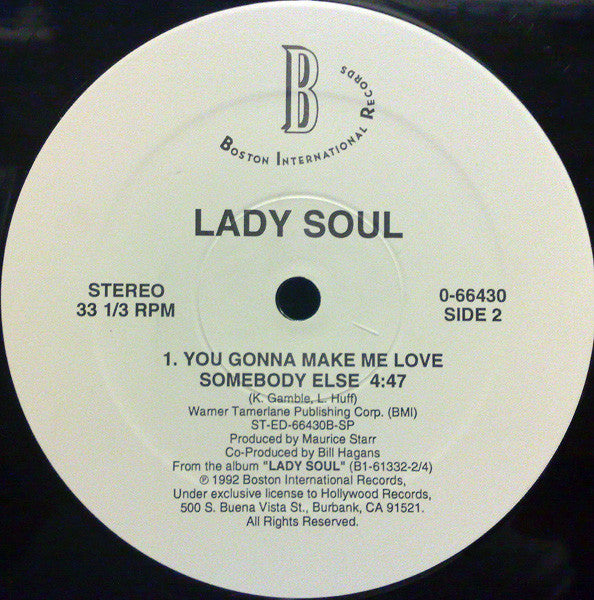 Lady Soul : Don't Forget About Me (12")