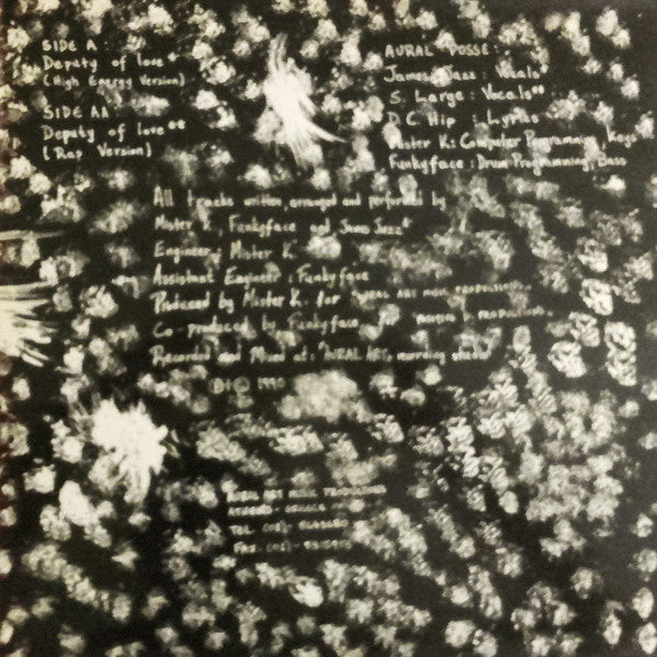 Aural Posse : Deputy Of Love (12", Single)