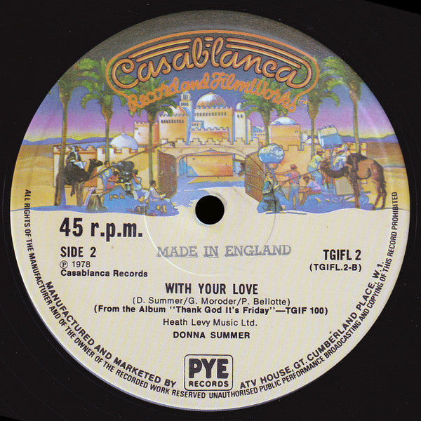 Donna Summer : Last Dance (12")