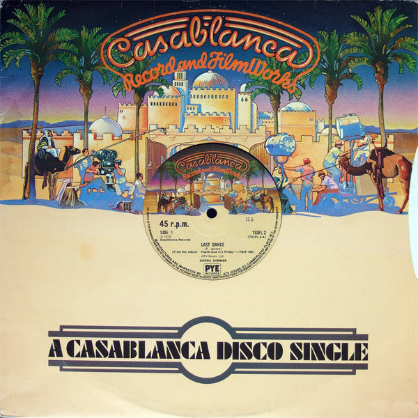 Donna Summer : Last Dance (12")