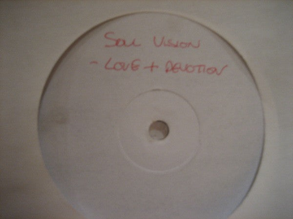 Soul Vision (2) Feat. Tia (12) : Love And Devotion (12", Promo, W/Lbl)