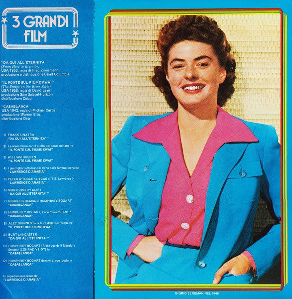Pat Stevens Orchestra : 12 Temi Famosi Da Grandi Film Di Guerra E D'Avventura (LP)