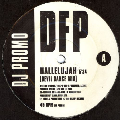 DFP : Hallelujah (12", Promo)