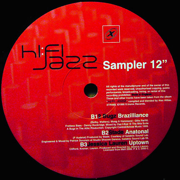 Various : Hi Fi Jazz Sampler (12")