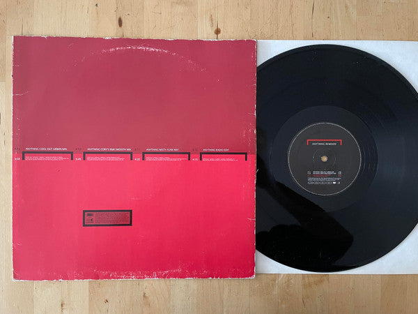 3T : Anything (Remixed) (12", Maxi, Promo)