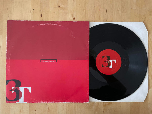 3T : Anything (Remixed) (12", Maxi, Promo)