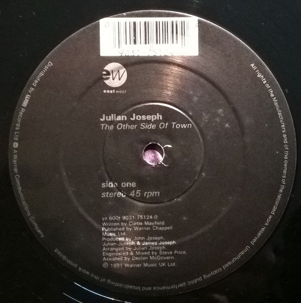 Julian Joseph : The Other Side Of Town (12")
