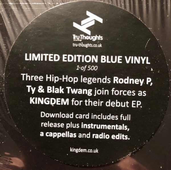KingDem : The KingDem EP (12", EP, Ltd, Num, RP, Blu)