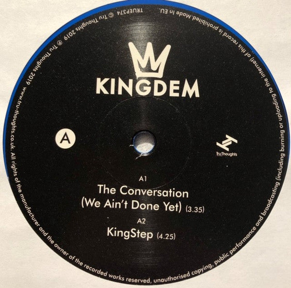 KingDem : The KingDem EP (12", EP, Ltd, Num, RP, Blu)