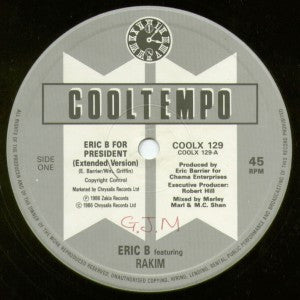 Eric B. & Rakim : Eric B For President (12")