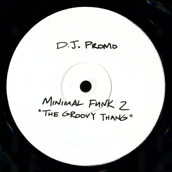 Minimal Funk : The Groovy Thang (12", Promo)
