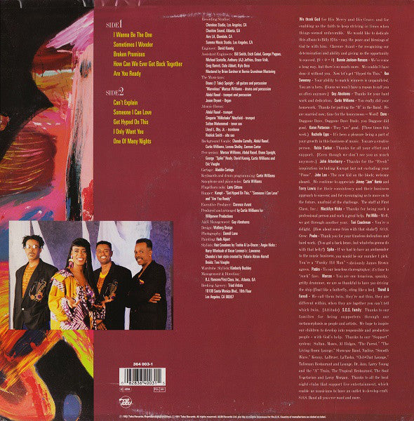The S.O.S. Band : One Of Many Nights (LP, Album)