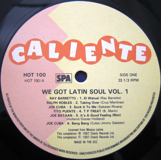 Various : We Got Latin Soul Vol. 1 (LP, Comp)