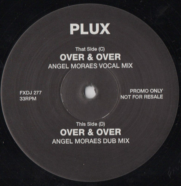 Plux : Over & Over (2x12", Promo)