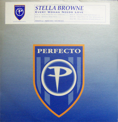 Stella Browne : Every Woman Needs Love (2x12", Promo)