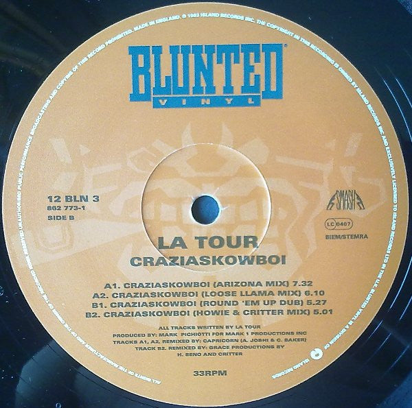 LaTour : Craziaskowboi (12")