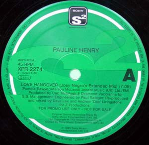 Pauline Henry : Love Hangover (2x12", Ltd, Promo)
