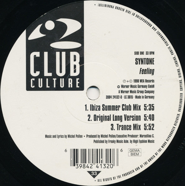 Syntone : Feeling (12")