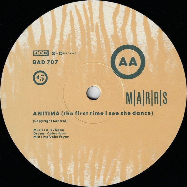 M|A|R|R|S : Pump Up The Volume (12", Single, Col)