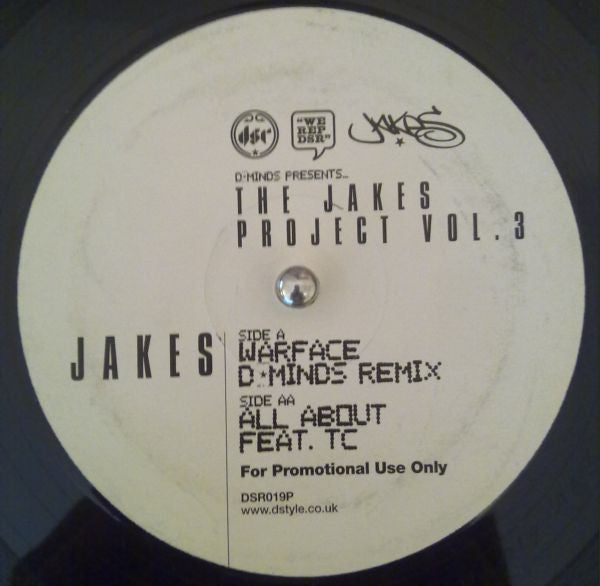 Jakes : The Jakes Project Vol. 3 (12", Promo)