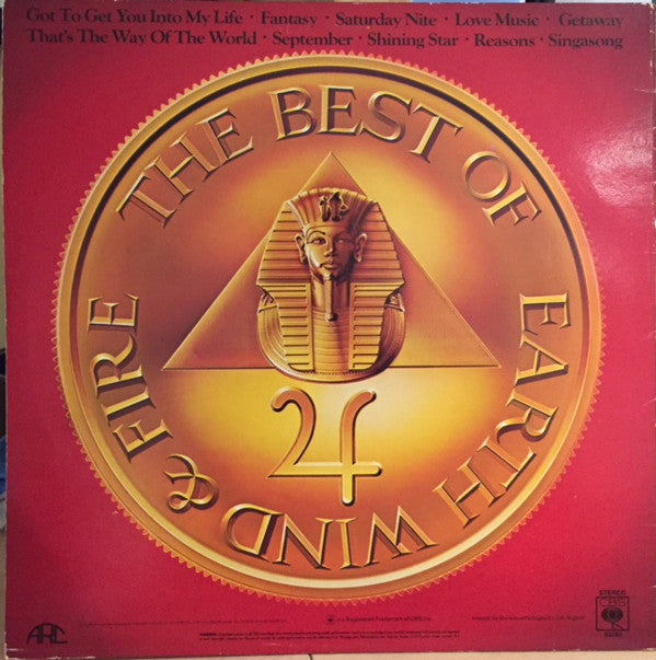 Earth, Wind & Fire : The Best of Earth, Wind & Fire Vol. 1 (LP, Comp, Gat)