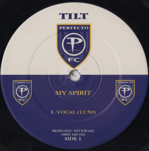 Tilt : My Spirit (12", Promo)