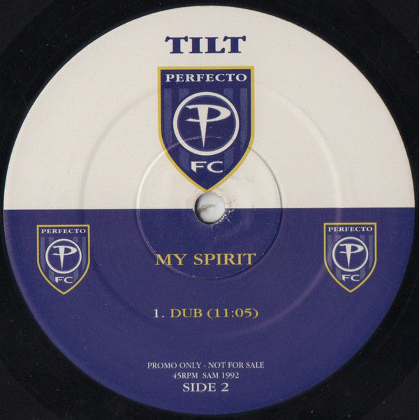 Tilt : My Spirit (12", Promo)