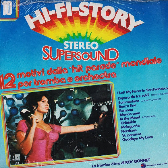 Roy Gonnet : 12 Motivi Dalla "Hit Parade" Mondiale Per Tromba E Orchestra (LP)