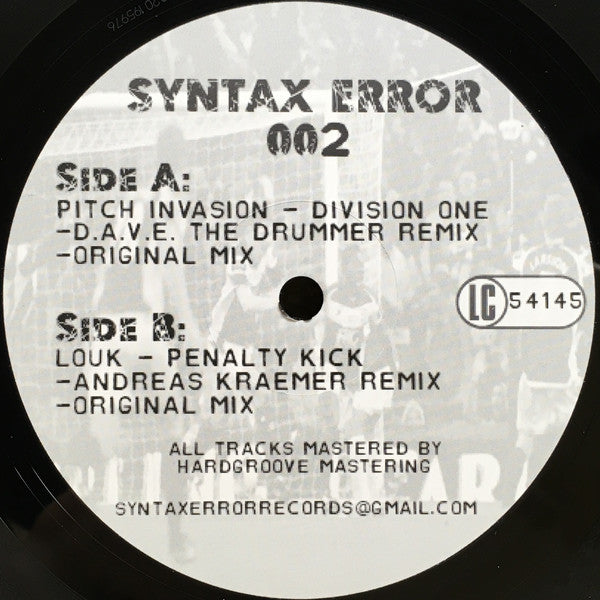Various : Syntax Error 002 (12")