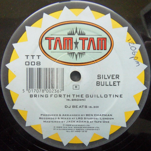 Silver Bullet : Bring Forth The Guillotine (12", Single)