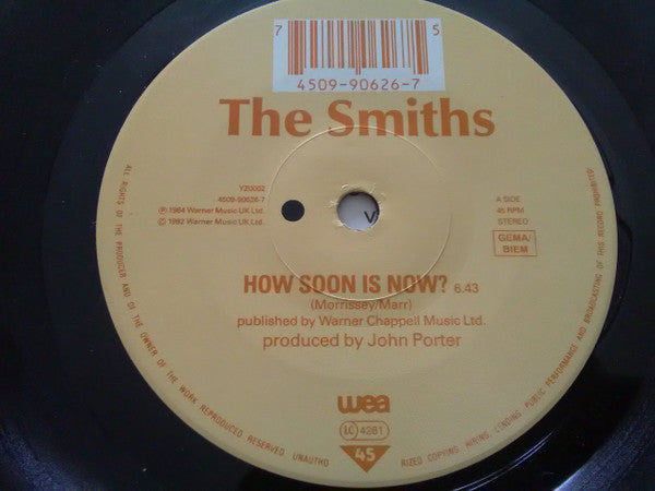 The Smiths : How Soon Is Now?  (7", Single)