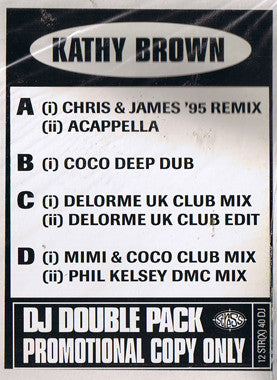 Kathy Brown : Turn Me Out (2x12", Promo)