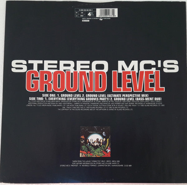Stereo MC's : Ground Level (12", Single)