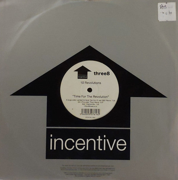 10 Revolutions : Time For The Revolution (12", Ltd)