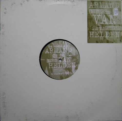 Armand Van Helden : The Sample Slaya - Welcome To The Meat Market - 3 Track Sampler (12", Promo, Smplr)