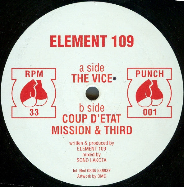 Element 109 : The Vice (12")