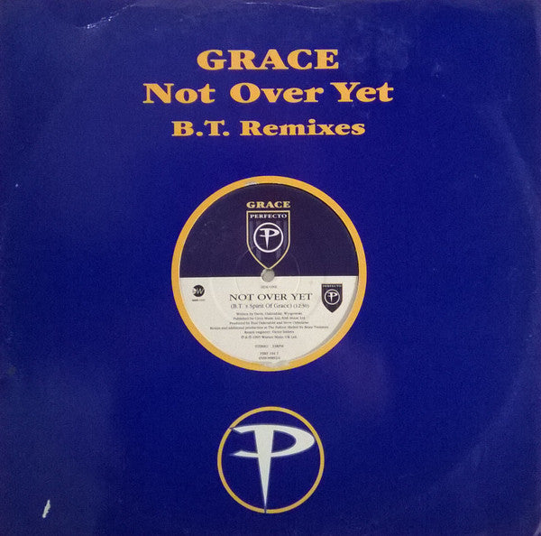 Grace : Not Over Yet (B.T. Remixes) (12")