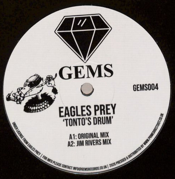 Eagles Prey : Tonto's Drum (12", EP, RE)