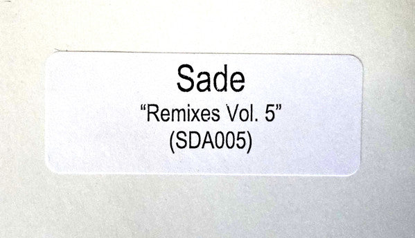 Sade : The Remixes - Best Of (2x12", RP, Unofficial, W/Lbl)