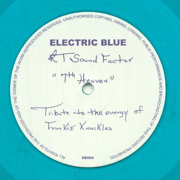 RT Sound Factor : 7th Heaven (12", S/Sided, Ltd, Aqu)