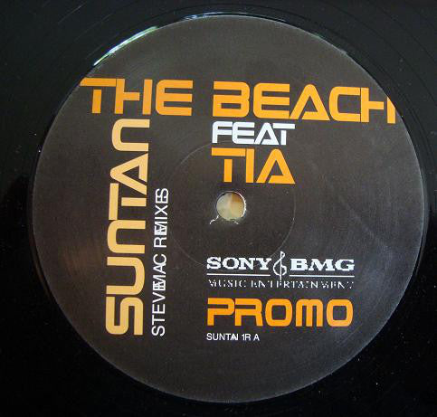 The Beach Feat. Tia (3) : Suntan (12", Promo)
