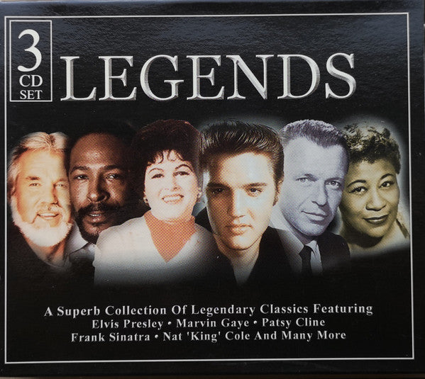 Various : Legends (3xCD, Comp + Box)