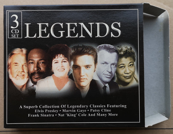 Various : Legends (3xCD, Comp + Box)