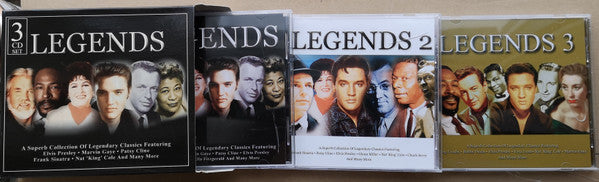 Various : Legends (3xCD, Comp + Box)