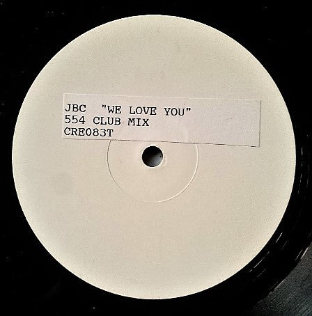 J.B.C. : We Love You (12", W/Lbl)