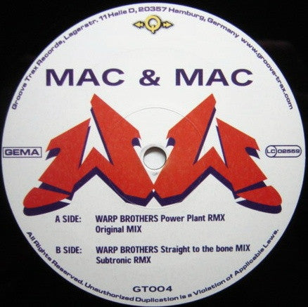Mac & Mac : Wicked Wild (12")