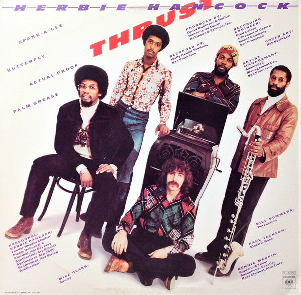 Herbie Hancock : Thrust (LP, Album, RE)