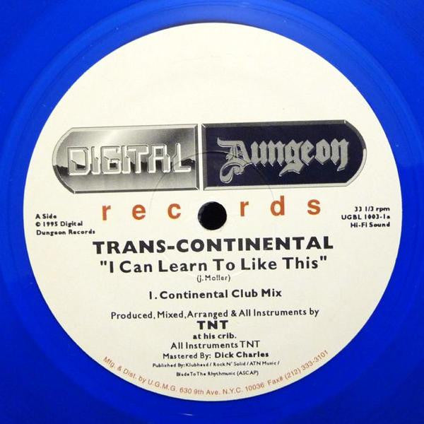 Trans-Continental : I Can Learn To Like This (10", Cle)