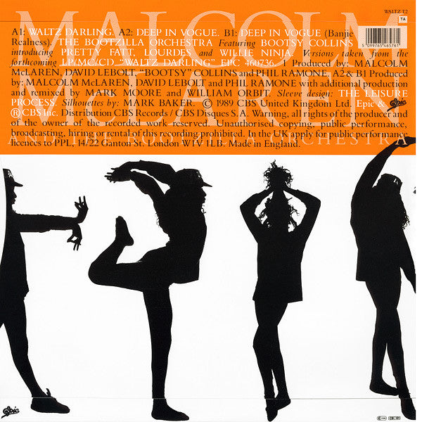 Malcolm McLaren And The Bootzilla Orchestra : Waltz Darling (12", Single)